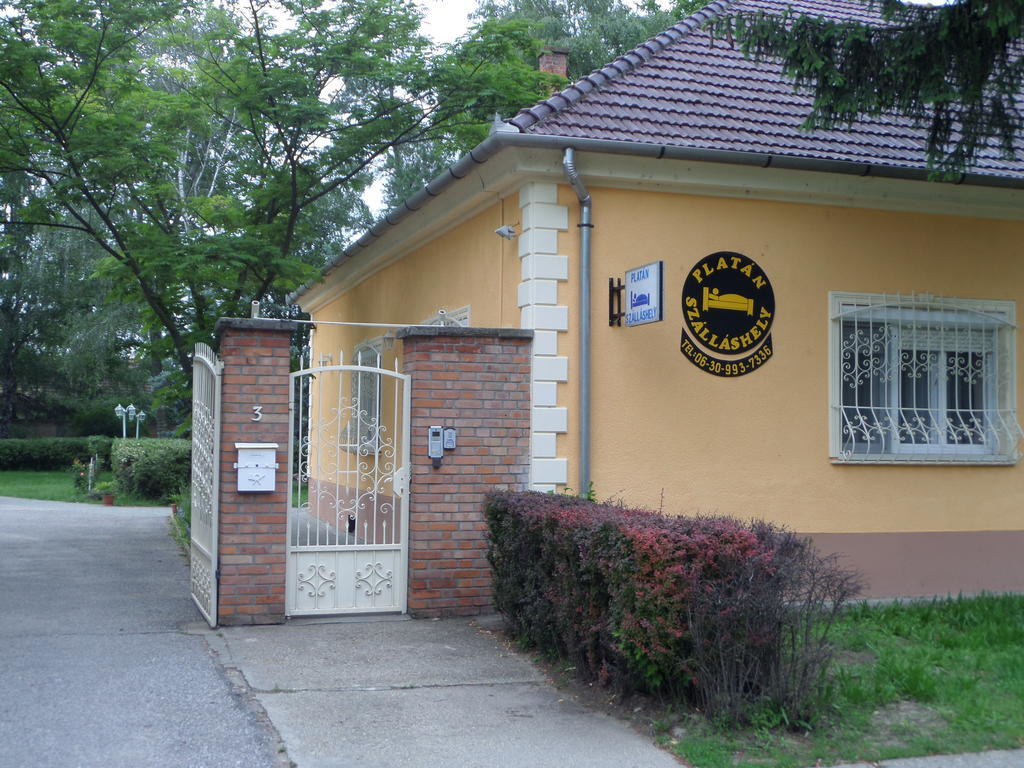 Hotel Platan Szallashely Sándorfalva Exterior foto